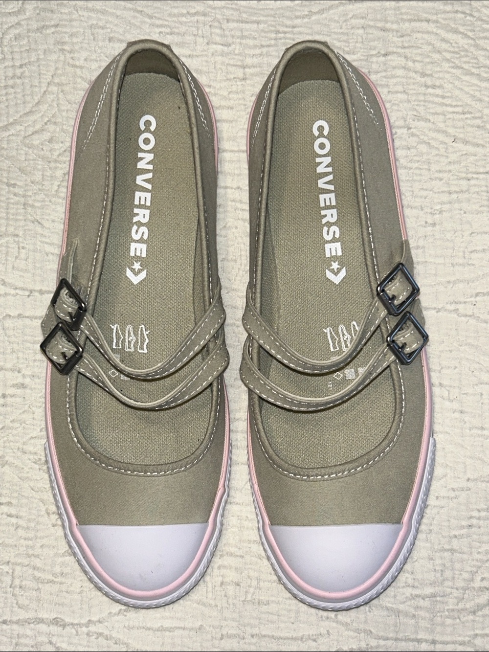 Converse Chuck Taylor All-Star Dainty Mary Jane, Limited Edition Rainwashed, 7